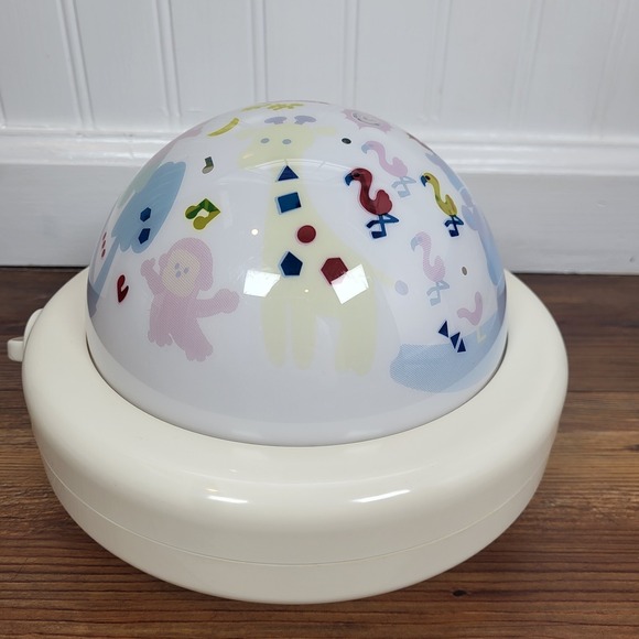 Vintage 1987 TOMY LULLABY LIGHT SHOW MUSICAL & PROJECTION BABY NIGHT LIGHT WBOX - Picture 7 of 17